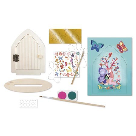 Lucru manual și creație - Set creativ midi Ușă pentru zână Zâne magice Fairy Door Magic Fairies Atelier Janod - 4