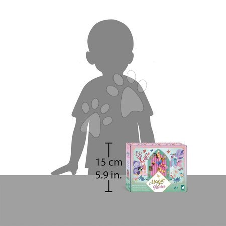 Lucru manual și creație - Set creativ midi Ușă pentru zână Zâne magice Fairy Door Magic Fairies Atelier Janod - 5