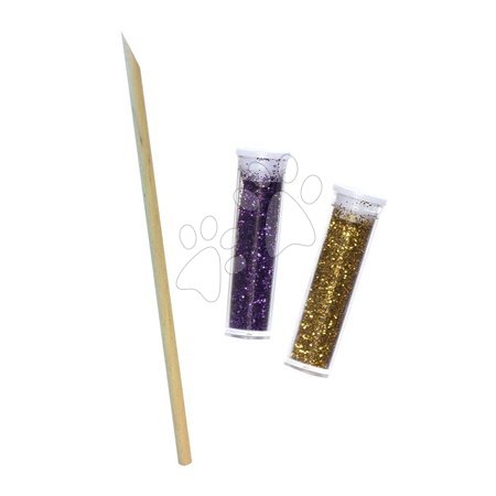 Lucru manual și creație - Set creativ midi Sclipici Zâne magice Glitter Magic Fairies Atelier Janod - 3