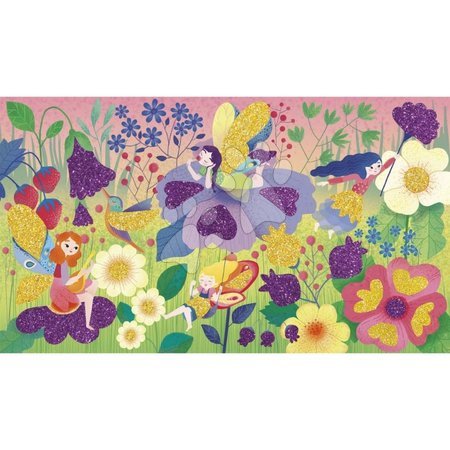 Lucru manual și creație - Set creativ midi Sclipici Zâne magice Glitter Magic Fairies Atelier Janod - 6