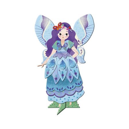 Kézimunka és alkotás - Kreatív készlet feladatokkal Mágikus tündérek Multi-activities Magic Fairies Atelier Janod - 2