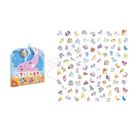 Trabalhos manuais e criação - Autocolantes Unicórnios Unicorns Stickers Janod - 2
