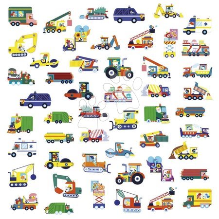 Ръчни работи и творчество | Страница 6 - Veľké samolepky Dopravné prostriedky Fun Vehicles Big Stickers Janod_1