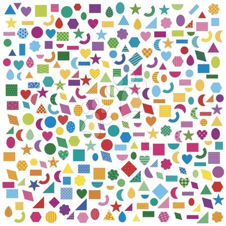 Trabalhos manuais e criação - Autocolantes Formas Geométricas Geometric Shapes Stickers Janod - 2