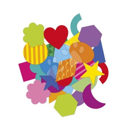Trabalhos manuais e criação - Autocolantes Formas Geométricas Geometric Shapes Stickers Janod - 6