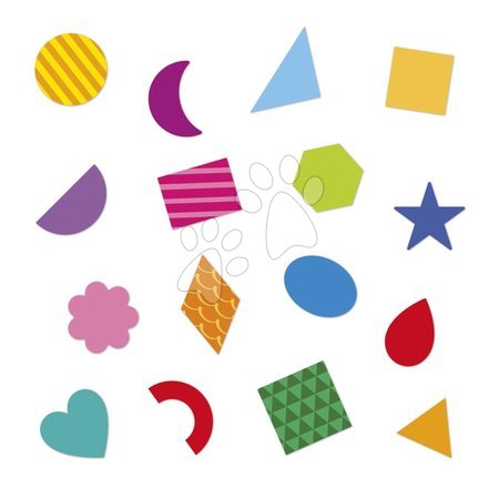 Ръчни работи и творчество | Страница 6 - Samolepky Geometrické tvary Geometric Shapes Stickers Janod