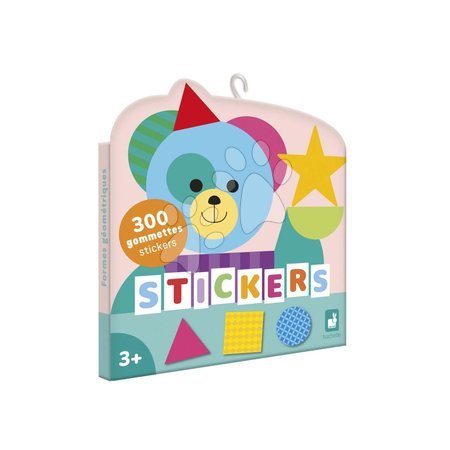 Ръчни работи и творчество | Страница 6 - Samolepky Geometrické tvary Geometric Shapes Stickers Janod_1
