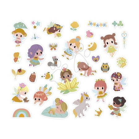 Ръчни работи и творчество - Самозалепващи стикери Феи Fairies Stickers Janod - 10