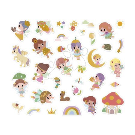 Ръчни работи и творчество - Самозалепващи стикери Феи Fairies Stickers Janod - 12