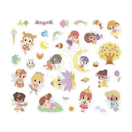 Ръчни работи и творчество - Самозалепващи стикери Феи Fairies Stickers Janod - 16