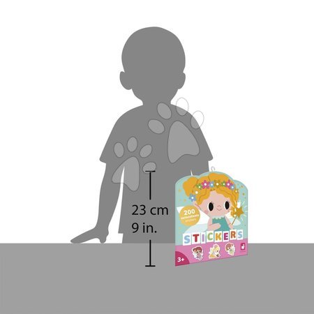 Ръчни работи и творчество - Самозалепващи стикери Феи Fairies Stickers Janod - 18