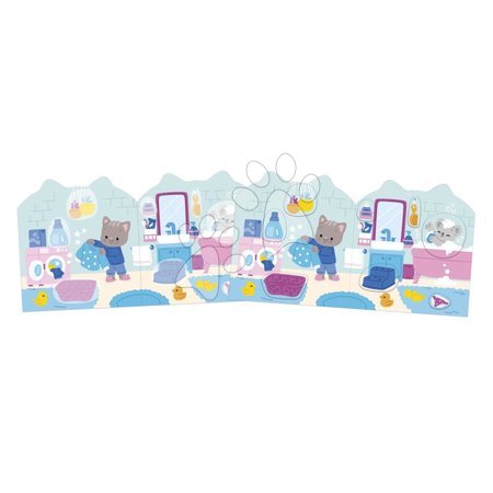 Ръчни работи и творчество - Книга със стикери Дом The House Stickers Book Janod - 8
