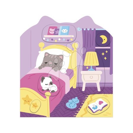 Ръчни работи и творчество - Книга със стикери Дом The House Stickers Book Janod - 22