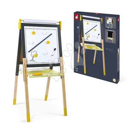Školské tabule - Drevená magnetická tabuľa Adjustable Board Janod_1