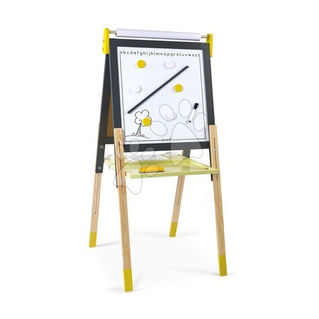 Školské tabule - Drevená magnetická tabuľa Adjustable Board Janod