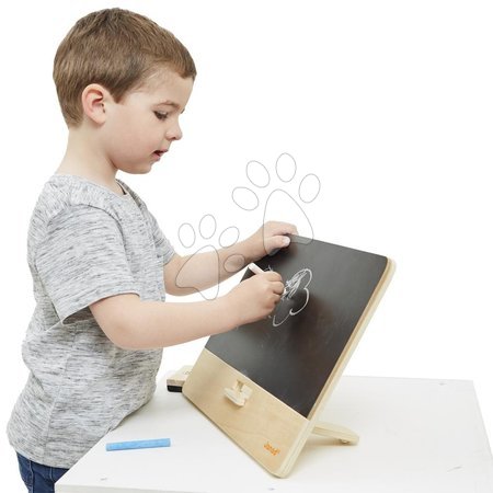 Quadros escolares - Lousa de madeira para mesa com suporte Timeless Chalkboard Janod - 3