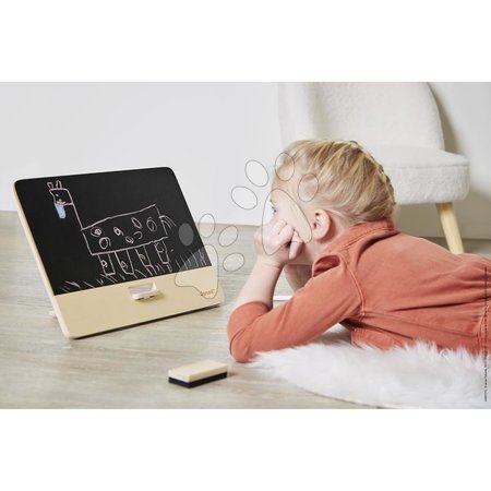 Quadros escolares - Lousa de madeira para mesa com suporte Timeless Chalkboard Janod - 10