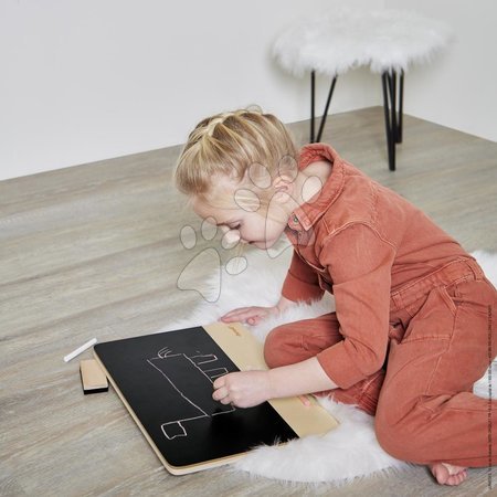 Quadros escolares - Lousa de madeira para mesa com suporte Timeless Chalkboard Janod - 11