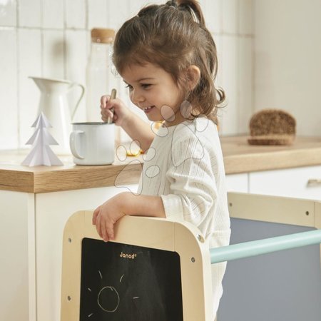 Black Friday from manufacturer Janod - Drevená učiaca veža 3v1 Learning Table Janod_1