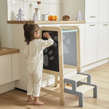  Készségfejlesztő fajátékok - Drevená učiaca veža 3v1 Learning Table Janod - 17