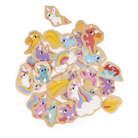 Магнити за деца | Страница 2 - Дървени магнити Еднорози и Дракони Unicorn & Dragon Magnets Janod_1
