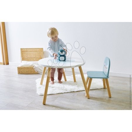 Mobiliário infantil de madeira - Mesa de madeira com cadeiras Table and Chairs Polar Janod - 6