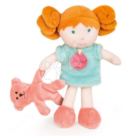 Păpuși pentru fetițe - Păpușă pentru bebeluși Mrs Mint My First Doll Jolijou