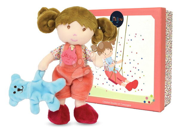 Hadrové panenky - Panenka pro miminka Mrs Confetti My First Doll Jolijou - 14