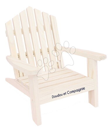 Chaises pour poupées - Drevené skladacie kreslo pre bábiky Folding armchair My little furniture Jolijou