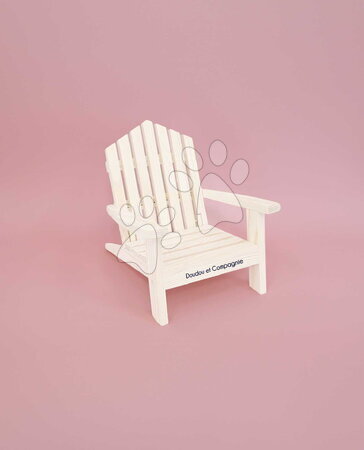 Játékbaba etetőszékek - Fa összecsukható fotel babáknak Folding armchair My little furniture Jolijou - 2