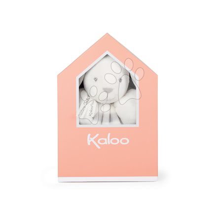 Pro miminka - Plyšový zajíček s chrastítkem BeBe Pastel Chubby Kaloo - 5