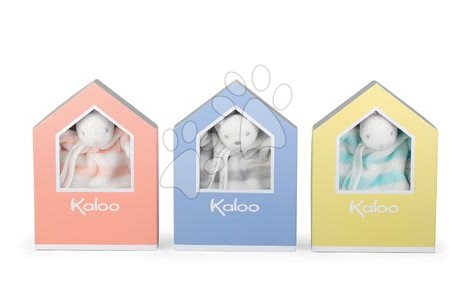 Hračky na mazlení DouDou - Plyšový zajíček na mazlení Bebe Pastel Doudou Kaloo - 10