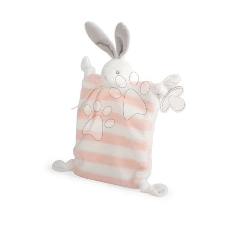 Hračky na mazlení DouDou - Plyšový zajíček na mazlení Bebe Pastel Doudou Kaloo - 2