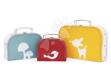 Produse bebe - Set cu trei valize My 3 suitcases Classique Home Kaloo