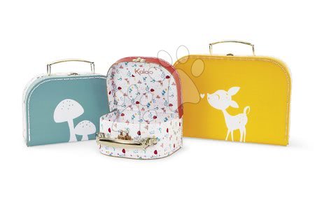 Dekorace do dětských pokojů - Sada tří kufříků My 3 suitcases Classique Home Kaloo - 1