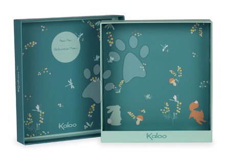 Hračky na mazlení DouDou - Plyšový zajíc na mazlení Justin Rabbit Triangle Doudou Fripons Kaloo - 4