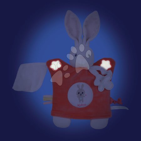 Hračky na mazlení DouDou - Plyšová loutka-zajíček na mazlení Imagine Doudou Kaloo - 3