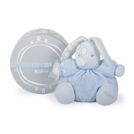 Plyšoví zajíci - Plyšový králíček Perle-Chubby Rabbit Kaloo 25 cm v dárkovém balení pro nejmenší modrý_1