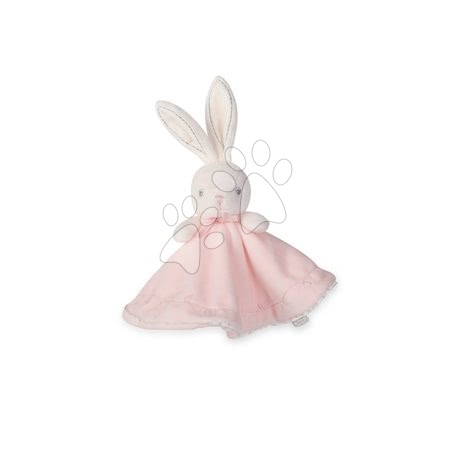 Hračky na mazlení DouDou - Plyšový králíček na mazlení Perle-Round Doudou Rabbit Kaloo - 1