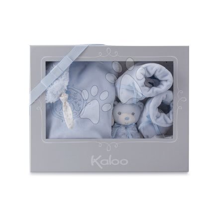 Kojenecké soupravy - Plyšový medvídek pro nejmenší Perle-Gift Set Kaloo - 1