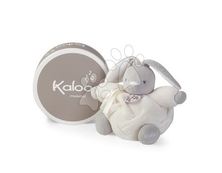 Pro miminka - Plyšový králíček Plume-P'tit Lapin Creme Musical Kaloo - 1