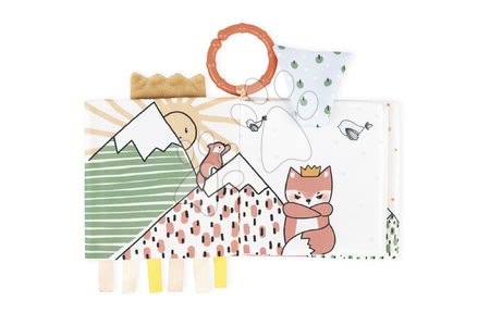 Jucării deasupra pătuțului - Carte din textil vulpe Angry Fox Activity Book Kaloo_1