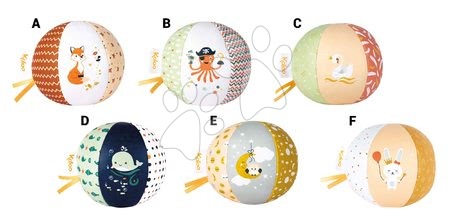 Jucării pentru bebeluși - Minge textilă pentru pătuț My cute ball Kaloo_1