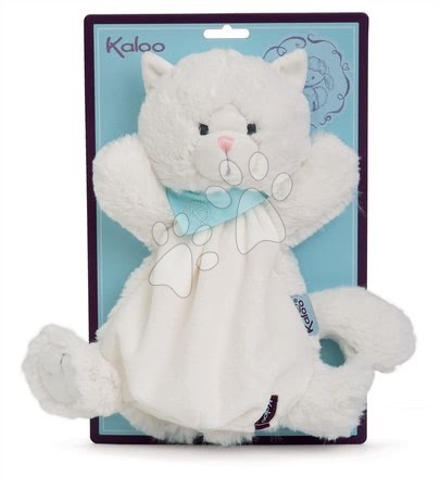 Loutky pro nejmenší - Plyšové kotě loutkové divadlo Les Amis-Coco Chaton Doudou Kaloo - 2