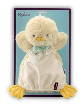 Loutky pro nejmenší - Plyšové kuřátko loutkové divadlo Les Amis-Poussin Doudou Kaloo - 2