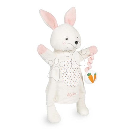 Lutke za najmlajše - Plišasti zajček lutkovno gledališče Robin Rabbit Kachoo Kaloo_1