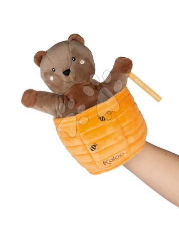 Kesztyűbábok - Plüss mackó kesztyűbáb Ted Bear Kachoo Kaloo_1