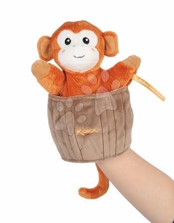 Kesztyűbábok - Plüss majom kesztyűbáb Jack Monkey Kachoo Kaloo - 2