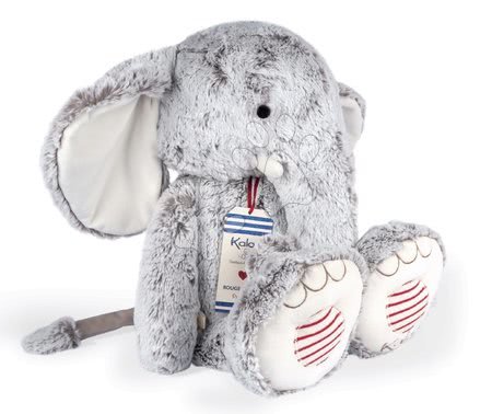 Plyšové a textilní hračky - Plyšový slon Noa Elephant Grey XL Rouge Kaloo - 1