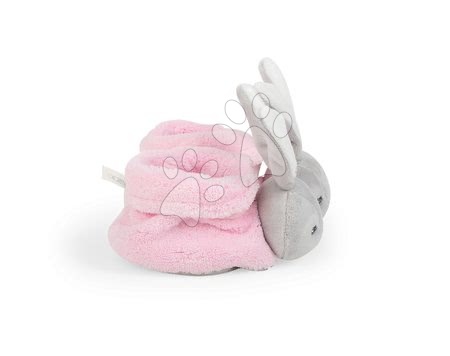 Wyprawka niemowlęca - Pluszowe kapcie zajączek Plume Lapinou Kaloo - 3